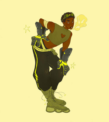 Commission - Brakie's OC